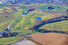 Golf course Golfpark Karlsruhe - GOLF absolute at Gut Batzenhof in the district Hohenwettersbach in Karlsruhe in the state Baden-Wuerttemberg, Germany