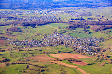 From the northeast in the district Ottenhausen in Straubenhardt in the state Baden-Wuerttemberg, Germany