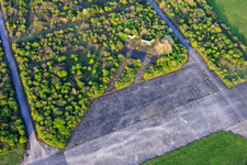 Parking position at the former military airfield Grostenquin in Grostenquin in the state Moselle, France