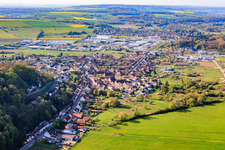 From the north in the district Webenheim in Blieskastel in the state Saarland, Germany