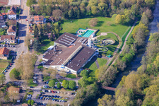 Piscine Sarreguemines on the Blies in the district Blies Nord in Saargemünd in the state Moselle, France