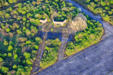 Parking position at the former military airfield Grostenquin in Grostenquin in the state Moselle, France