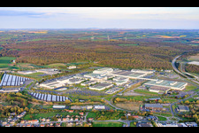 Industrial Zone Europôle, with MAHLE Behr Hambach SAS and INEOS in Hambach in the state Moselle, France