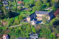 Holy Cross Chapel in front of the pilgrimage monastery Blieskastel and the monastery church of Mater Dolorosa in Blieskastel in the state Saarland, Germany