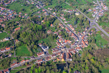 European Friendship Bridge over the Blies in Frauenberg in the state Moselle, France