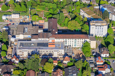Construction site for the expansion of the Asklepios Südpfalz Clinic Kandel in Kandel in the state Rhineland-Palatinate, Germany