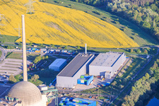 Hall of the GNR Society for Nuclear Waste Recycling in Philippsburg in the state Baden-Wuerttemberg, Germany