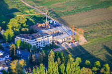 Residential construction site at Wollmesheimer Höhe in Landau in der Pfalz in the state Rhineland-Palatinate, Germany