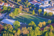 Jahn sports field and West/West Hall sports hall in Landau in der Pfalz in the state Rhineland-Palatinate, Germany