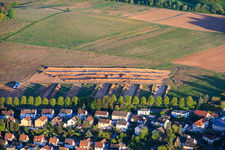 Development work for a new residential area on Wollmesheimer Höhe in Landau in der Pfalz in the state Rhineland-Palatinate, Germany