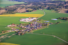 From the northwest in the district Lothra in Drognitz in the state Thuringia, Germany