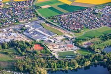 Bernd Potzel Sports Facility Oberau and Staffelstein-West Industrial Park with Goebel Porcelain in Bad Staffelstein in the state Bavaria, Germany