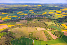 Müller's vineyards! The winery and wine barn in Hammelburg in the state Bavaria, Germany