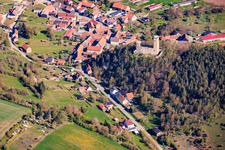Castle ruins Ehrenstein in the district Ehrenstein in Stadtilm in the state Thuringia, Germany
