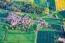 From the north in the district Messenfeld in Ebensfeld in the state Bavaria, Germany