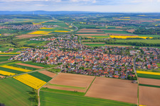 From the south in Geldersheim in the state Bavaria, Germany