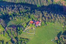 Relocated farms in Hinterholz in the district Kienbächle in Schiltach in the state Baden-Wuerttemberg, Germany