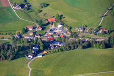 Sulzbachtal district from the northeast in the district Diesenhof in Lauterbach in the state Baden-Wuerttemberg, Germany
