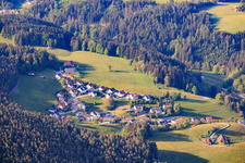 From the north in Lauterbach in the state Baden-Wuerttemberg, Germany