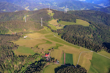 BlackForest MX Park and Falkenhöhe Wind Farm in the district Unter-Reichenbach in Hornberg in the state Baden-Wuerttemberg, Germany