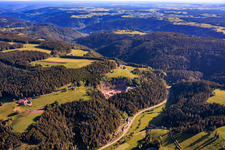 Quarry above the Schlitach Valley in the district Tennenbronn in Schramberg in the state Baden-Wuerttemberg, Germany