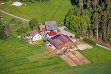 Relocated farmstead in the Stampfe district in the district Seedorf in Dunningen in the state Baden-Wuerttemberg, Germany