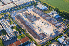 Landau East industrial area with the demolition site of the former Ronal GmbH site (formerly Alcan Aluminium-Presswerk Pfalz GmbH), which has been closed since 2005. in Landau in der Pfalz in the state Rhineland-Palatinate, Germany