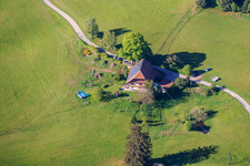 Black Forest farm at the Krährbauernhof in the district Reichenbach in Hornberg in the state Baden-Wuerttemberg, Germany
