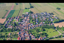 From the north in Knöringen in the state Rhineland-Palatinate, Germany