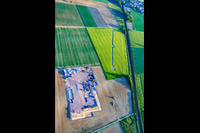 Construction site of the second drilling site on the Trappelberg of the Lionheart project by Vulcan Energy for the future climate-neutral heat supply of the city of Landau as well as lithium extraction and electricity production through ORC plant in Rohrbach in the state Rhineland-Palatinate, Germany