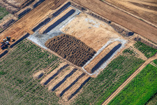 Industrial park D12 with construction site for geothermal power plant and substation by Vulcan in Landau in der Pfalz in the state Rhineland-Palatinate, Germany