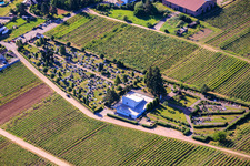 Cemetery Edesheim in Edesheim in the state Rhineland-Palatinate, Germany
