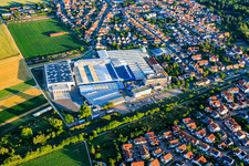 Construction site for the new administration building of Kardex Remstar in Bellheim in the state Rhineland-Palatinate, Germany