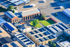 Old turtle factory in the district Neckarau in Mannheim in the state Baden-Wuerttemberg, Germany
