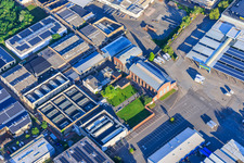 Old tortoise factory of Osten in the district Neckarau in Mannheim in the state Baden-Wuerttemberg, Germany