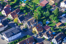 Construction site for the complete renovation of a detached house in Waldstr in Kandel in the state Rhineland-Palatinate, Germany