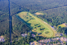 Racecourse of the Palatinate Racing Club Haßloch eV in Haßloch in the state Rhineland-Palatinate, Germany