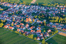 From the northwest in Insheim in the state Rhineland-Palatinate, Germany