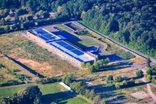 Factory site of Alsaveur SAS on the former barracks grounds in Drachenbronn-Birlenbach in the state Bas-Rhin, France