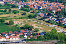 New development area Im Kirschgarten in Winden in the state Rhineland-Palatinate, Germany