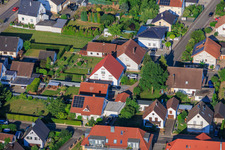 Garden Street from the east in Winden in the state Rhineland-Palatinate, Germany