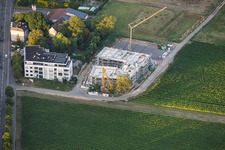 Residential construction site at Wollmesheimer Höhe in Landau in der Pfalz in the state Rhineland-Palatinate, Germany