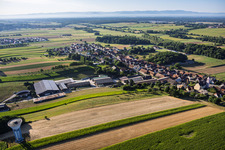 From the northwest in Oberrœdern in the state Bas-Rhin, France