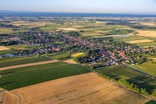 From the northeast in Seebach in the state Bas-Rhin, France