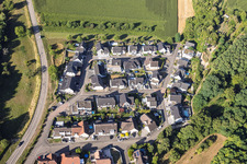 New development area: Rue des Vendanges in Mothern in the state Bas-Rhin, France