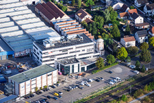 Construction site for the new administration building of Kardex Remstar in Bellheim in the state Rhineland-Palatinate, Germany