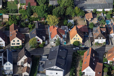 Construction site for the complete renovation of a detached house in Waldstr in Kandel in the state Rhineland-Palatinate, Germany