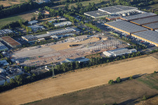 Construction work on the site for the new Cain International logistics center, developed by NVELOP in Landau in der Pfalz in the state Rhineland-Palatinate, Germany