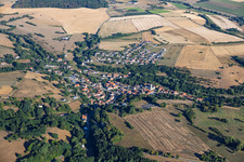 From the east in Volmunster in the state Moselle, France