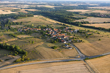 From the southeast in Volmunster in the state Moselle, France